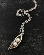 Vintage Pearl ~ Peas in a Pod Necklace