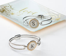 Embellished Initial Bracelet