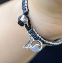 4 Ocean Great White Shark Braided Bracelet