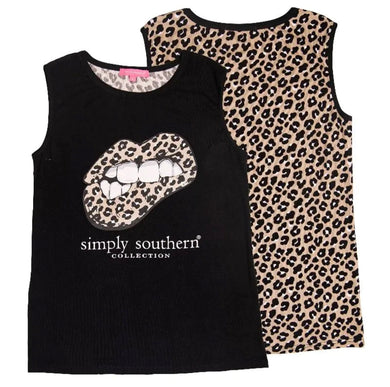 YOUTH Simply Southern Tank Top Lips