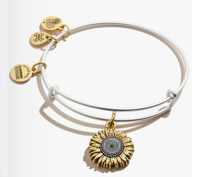 Alex and Ani Growth and New Beginnings Sunflower Bracelet