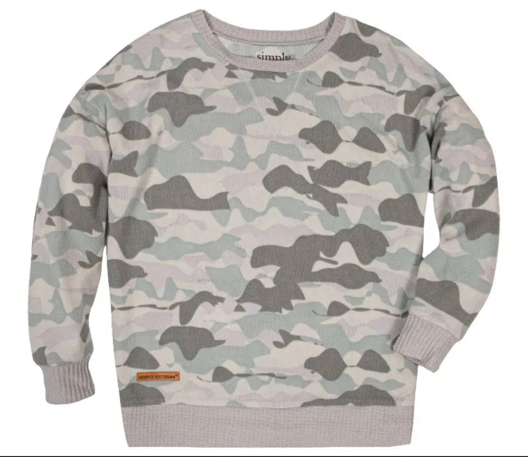 Simply Southern Pullover Camo