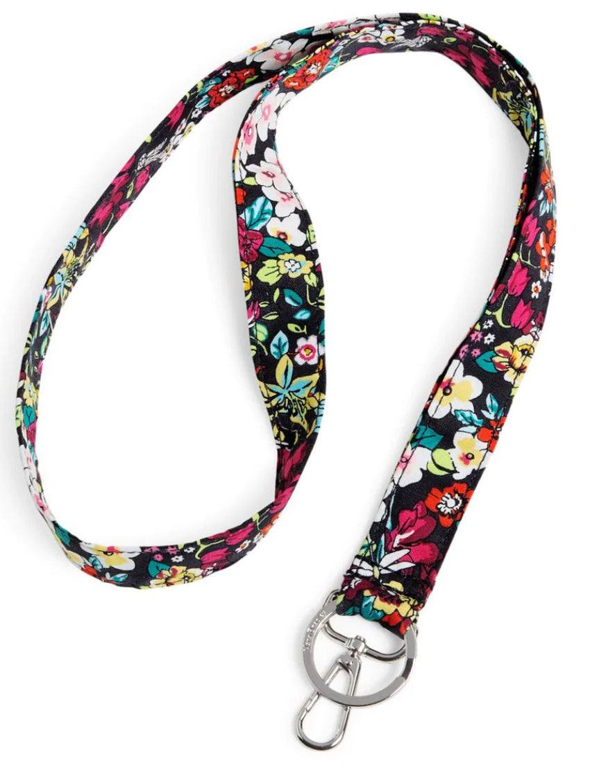 Vera Bradley Wide Lanyard Itsy Ditsy