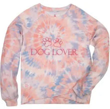 SIMPLY SOUTHERN DOG LOVER SWIRL TIEDYE CREW