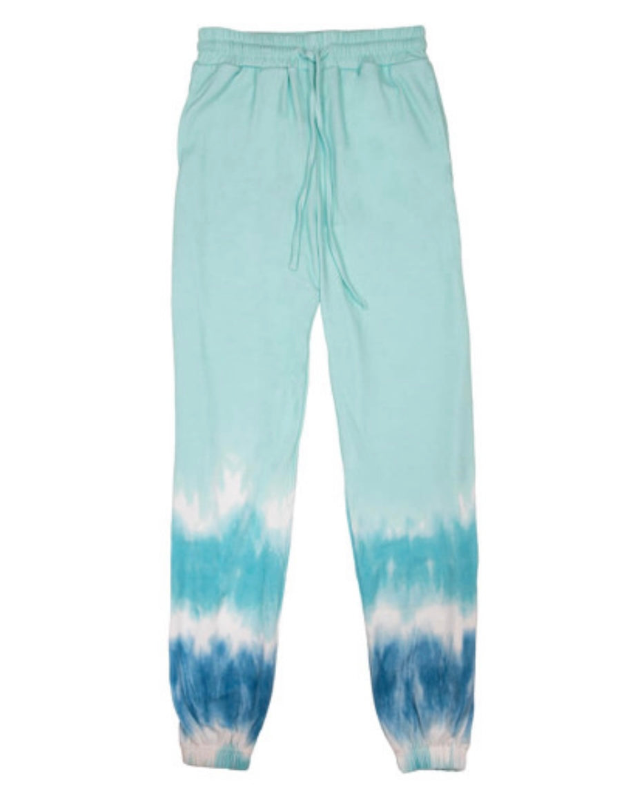 Simply Southern Blue Tie Dye Joggers