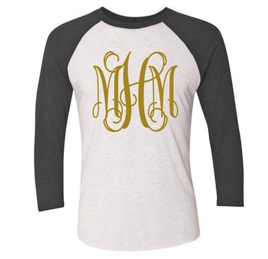 Monogram raglan T-shirt